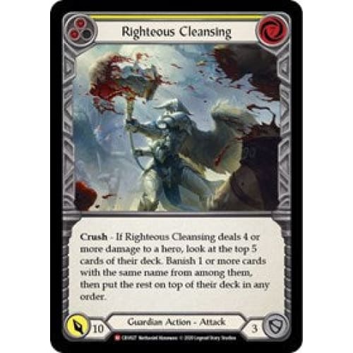 Righteous Cleansing (CRUCIBLE OF WAR) 1st Edition - Single