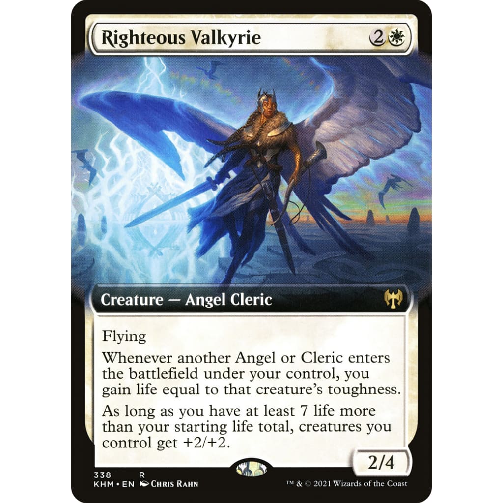 Righteous Valkyrie (KHM-338): (Extended Art) Foil - Single
