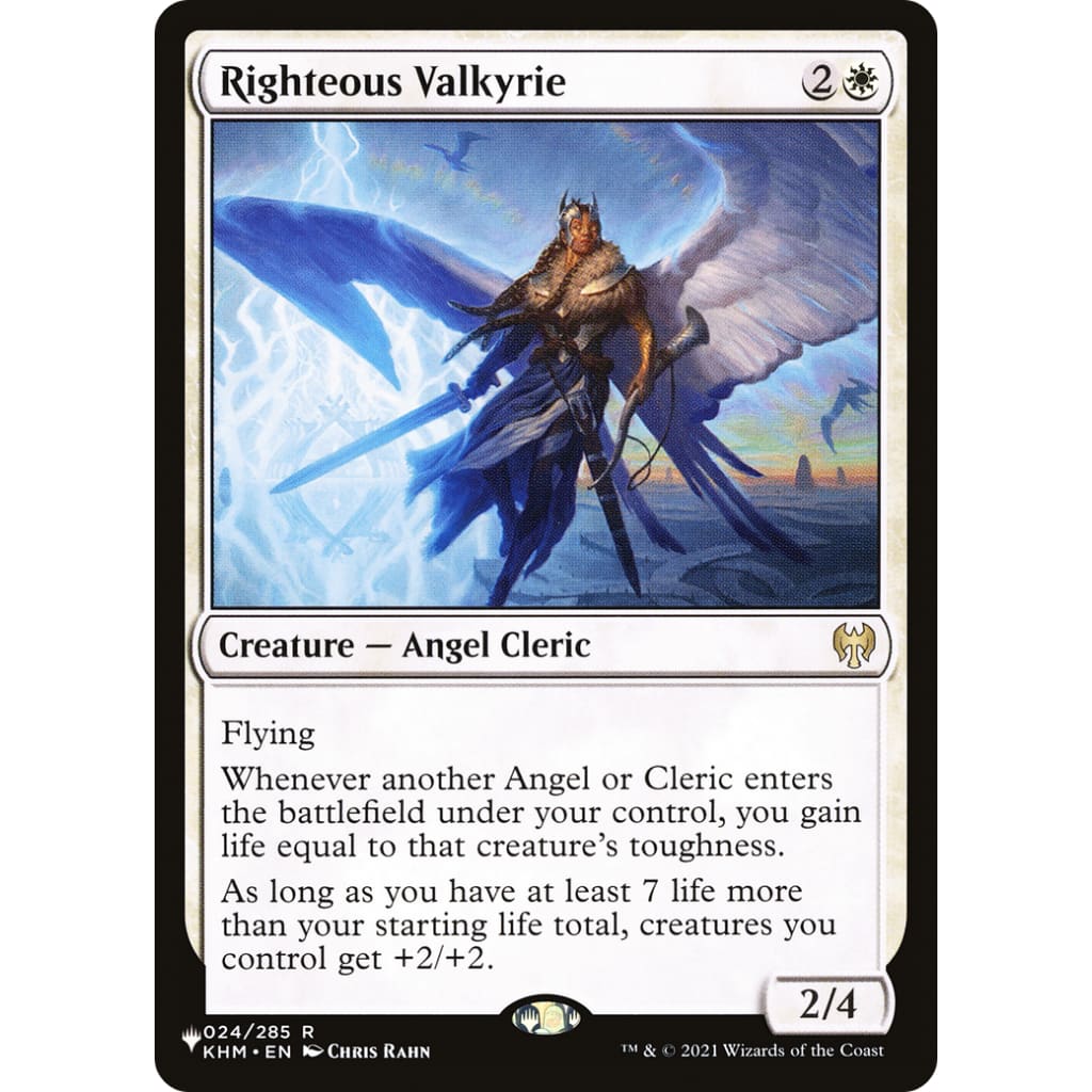 Righteous Valkyrie (PLST-KHM-24) Foil - Single