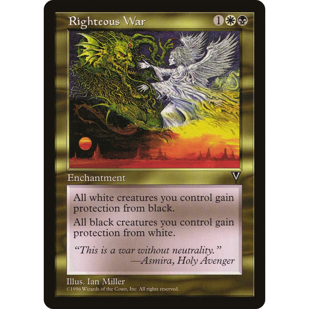 Righteous War (VIS-134) - Single