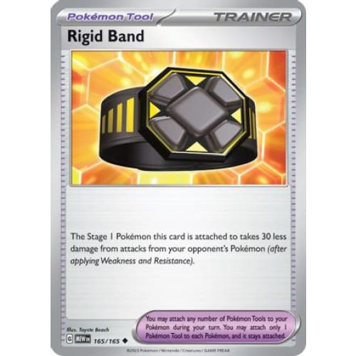 Rigid Band (165) Uncommon Reverse Holofoil - Single