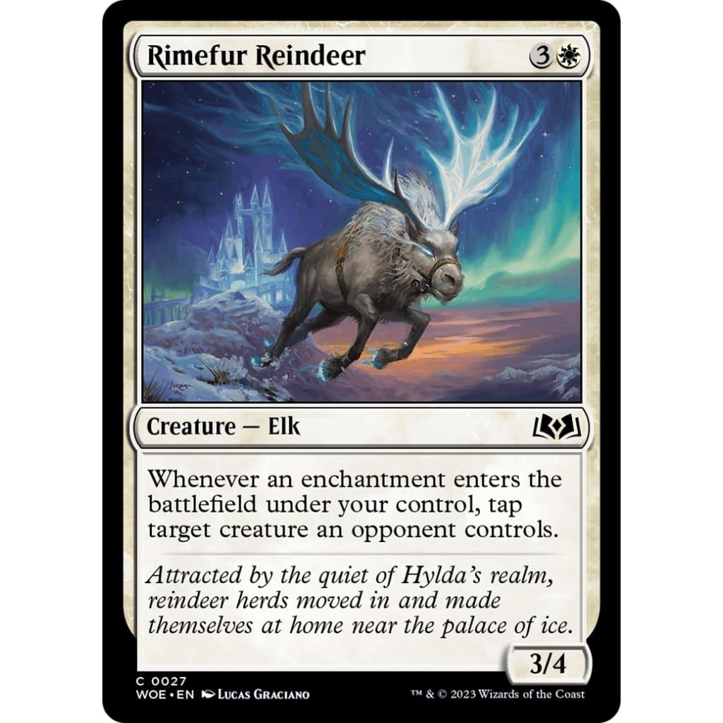 Rimefur Reindeer (WOE-027) - Single