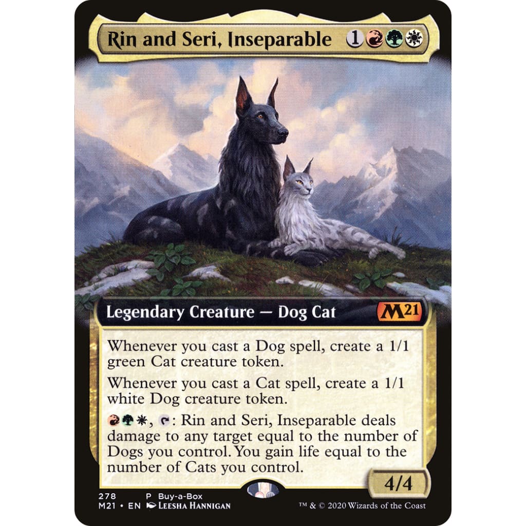 Rin and Seri Inseparable (M21-278): (Extended Art) Foil
