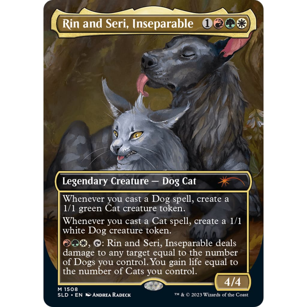 Rin and Seri Inseparable // (SLD-1508) (Borderless) Foil