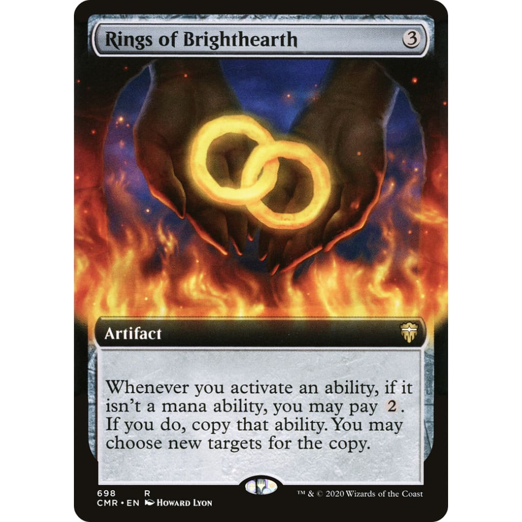 Rings of Brighthearth (CMR-698): (Extended Art) Foil