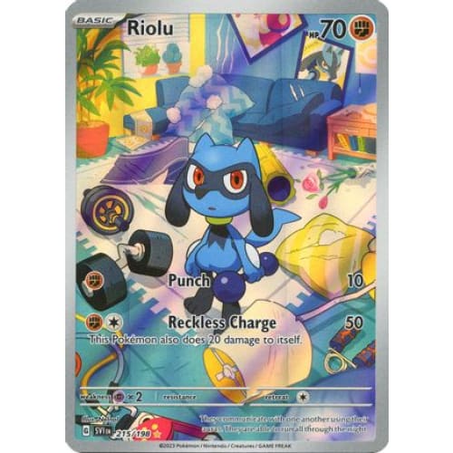 Riolu - 215/198 (215) Illustration Rare Holofoil - Single