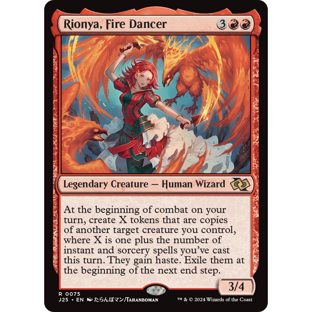 Rionya Fire Dancer (J25-075) - Single