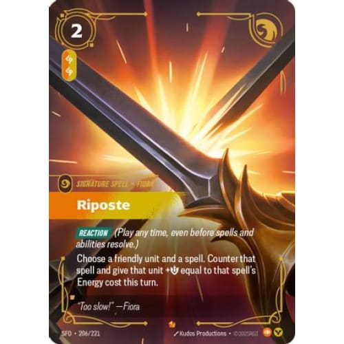 Riposte (206/221) - Spiritforged Foil - Single