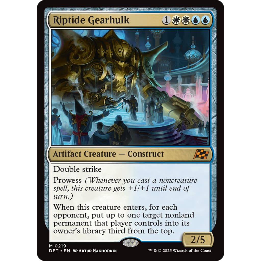 Riptide Gearhulk (DFT-219) Foil - Single