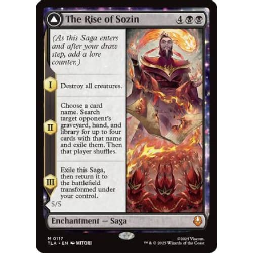 The Rise of Sozin (TLA-117) Foil - Single