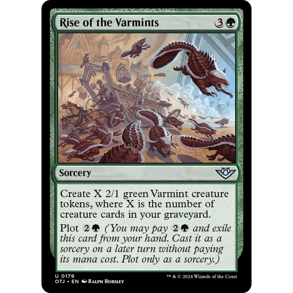 Rise of the Varmints (OTJ-179) - Single