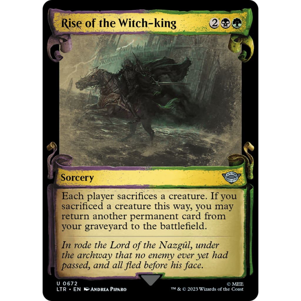 Rise of the Witch-king (LTR-672): (Showcase) - Single