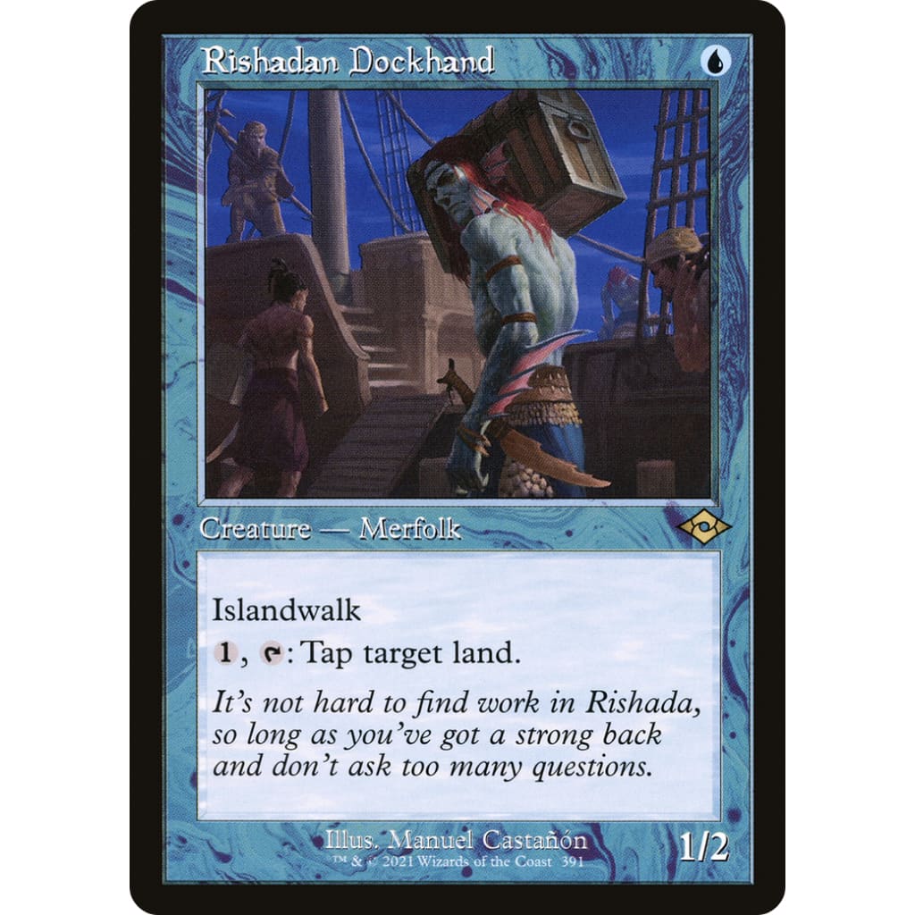 Rishadan Dockhand (MH2-391) Etched Foil - Single