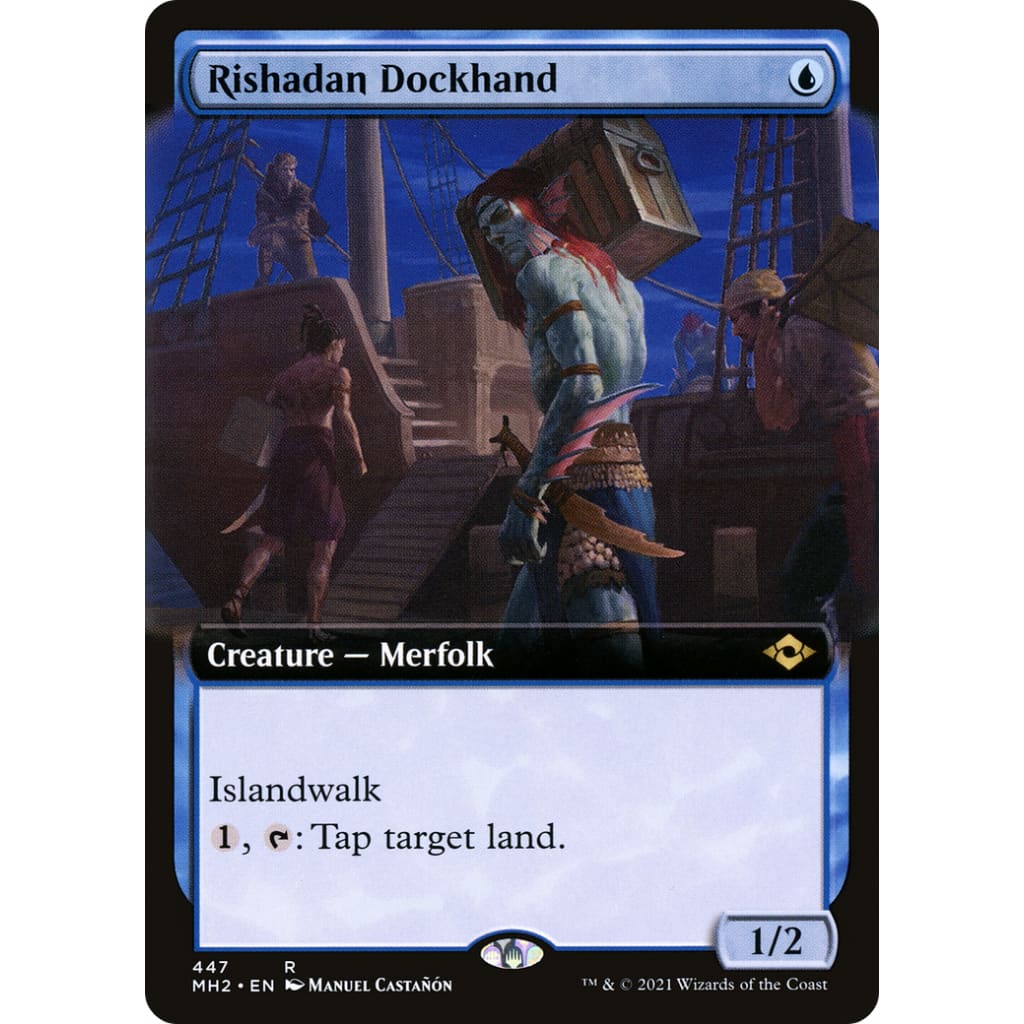 Rishadan Dockhand (MH2-447): (Extended Art) Foil - Single