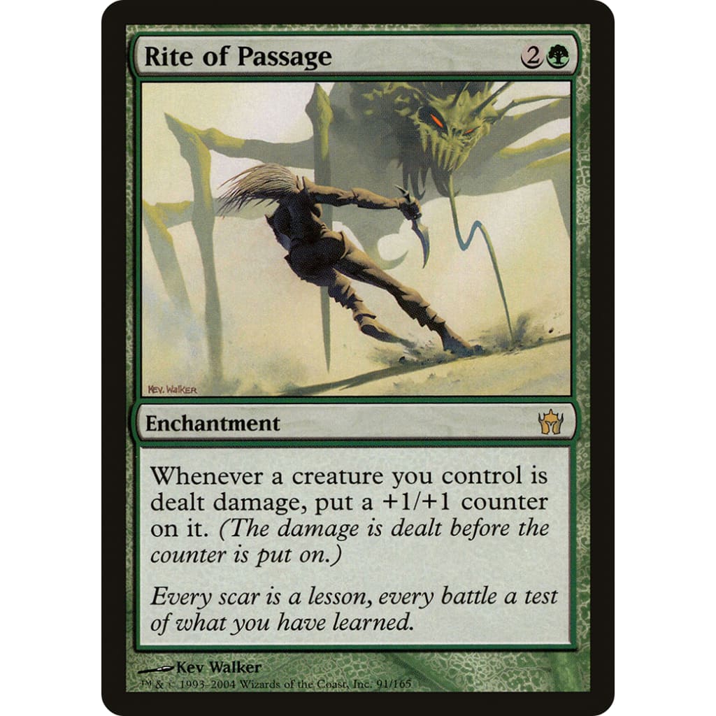Rite of Passage (5DN-091) - Single