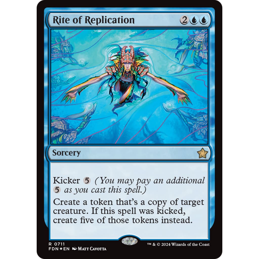 Rite of Replication (FDN-711) Foil - Single