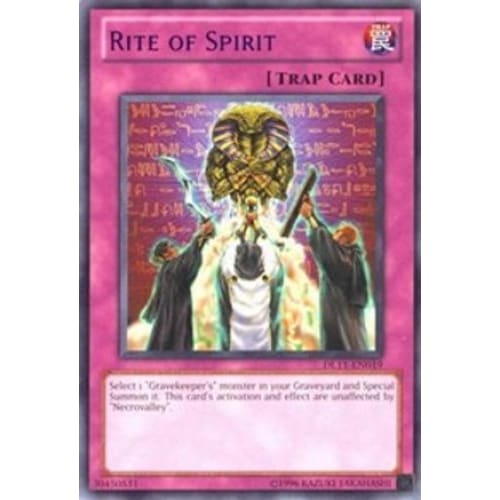 Rite of Spirit (Purple) (DL11-EN019) Rare Unlimited - Single