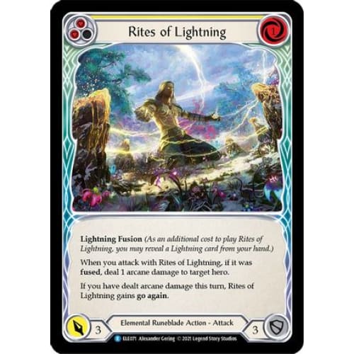 Rites of Lightning (Yellow) (TALES OF ARIA) 1st Edition