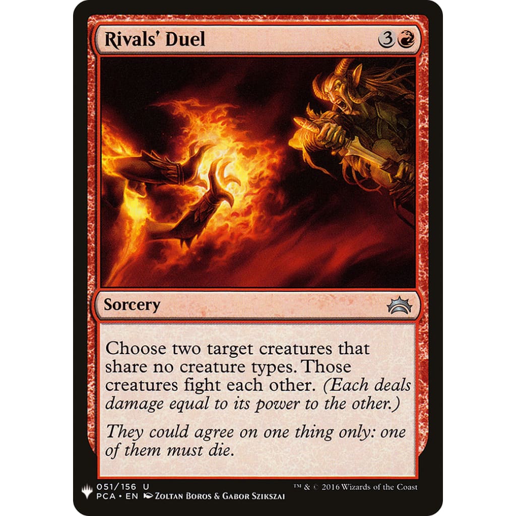 Rivals’ Duel (PLST-PCA-51) - Single