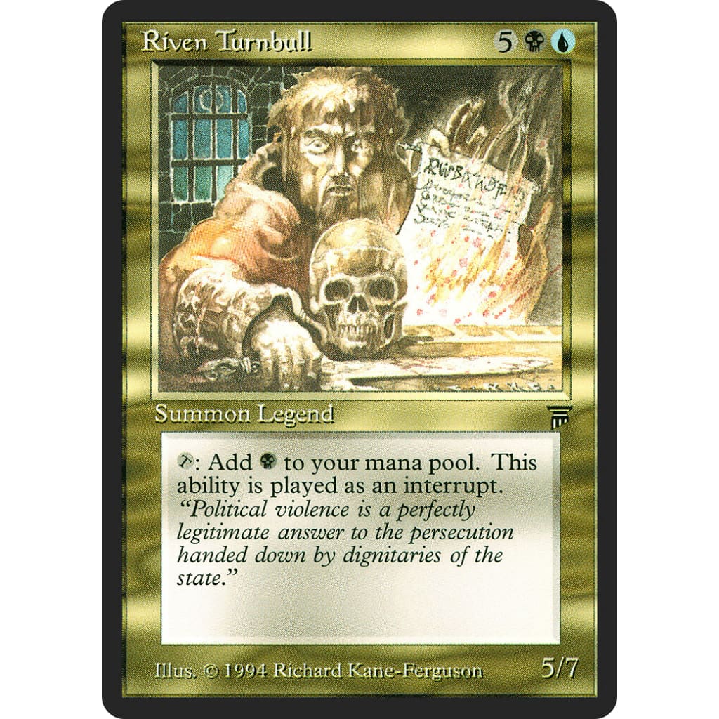 Riven Turnbull (LEG-254) - Single