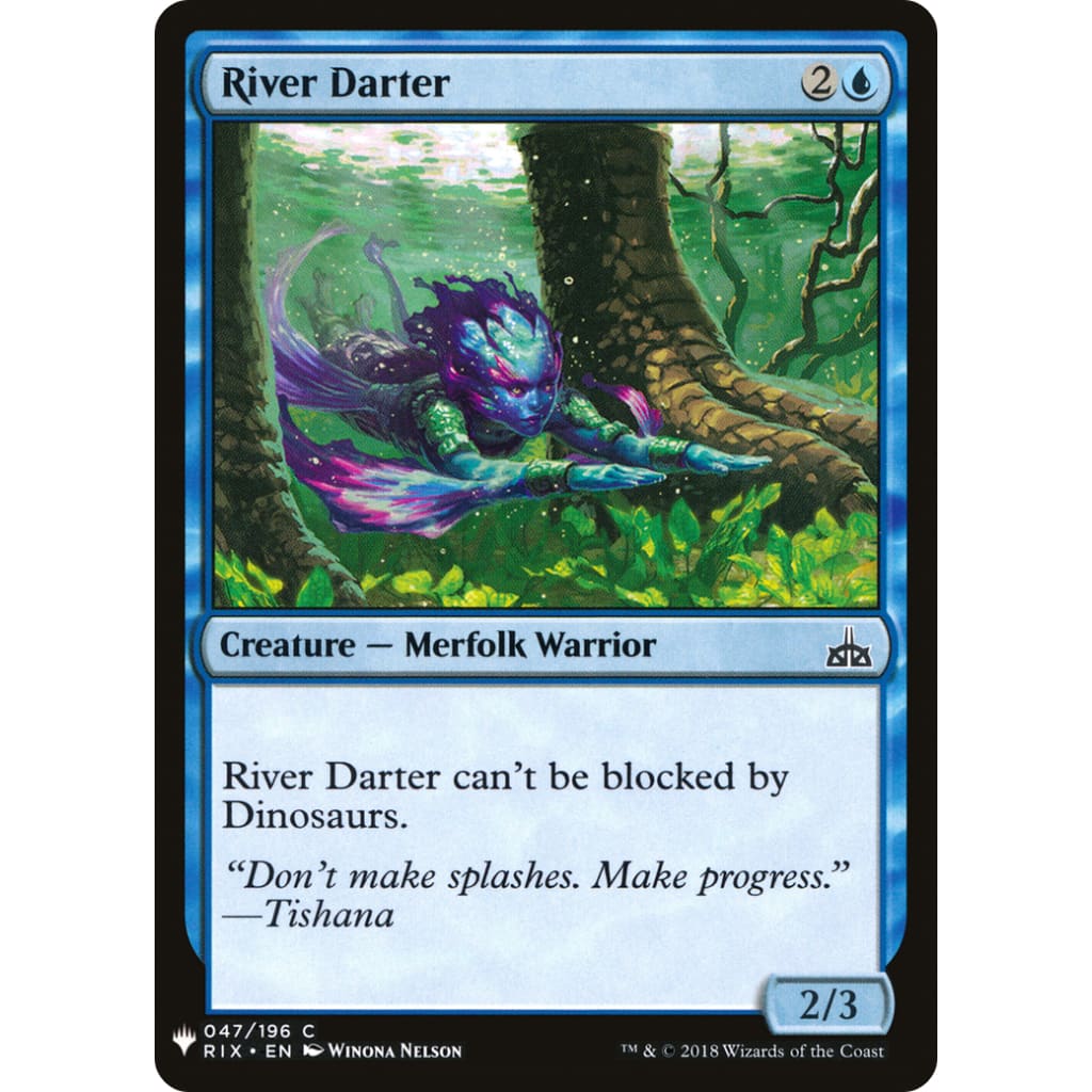 River Darter (PLST-RIX-47) - Single