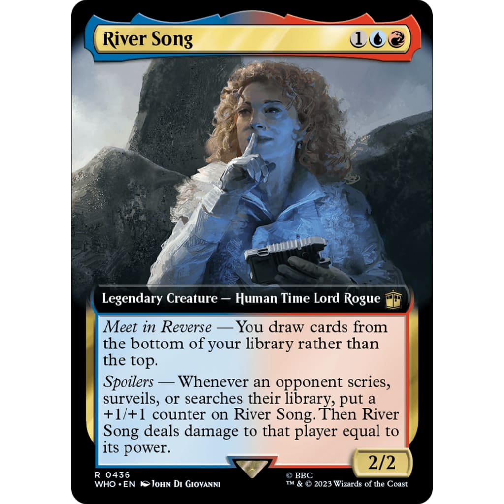 River Song (WHO-436): (Extended Art) Foil - Single
