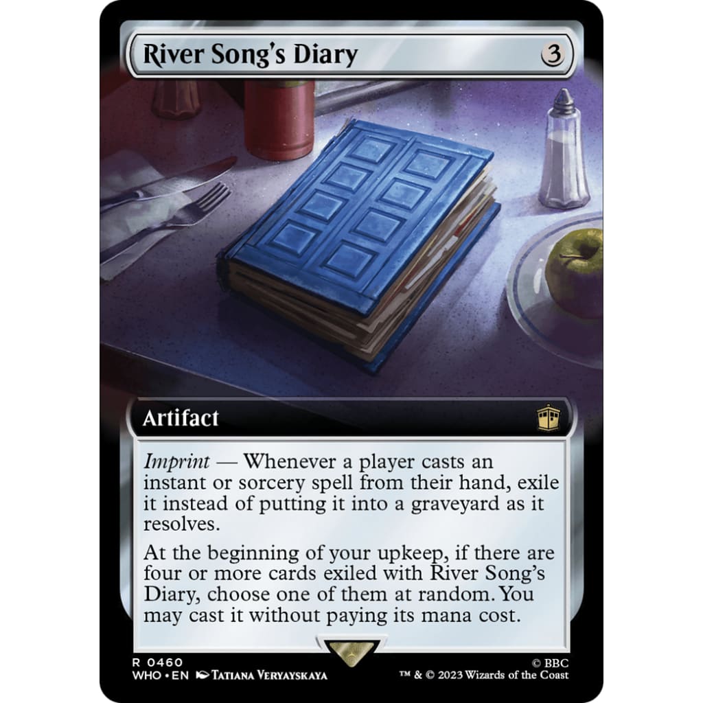 River Song’s Diary (WHO-460): (Extended Art) Foil - Single