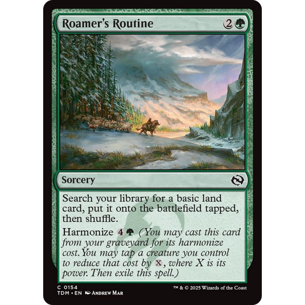 Roamer’s Routine (TDM-154) - Single