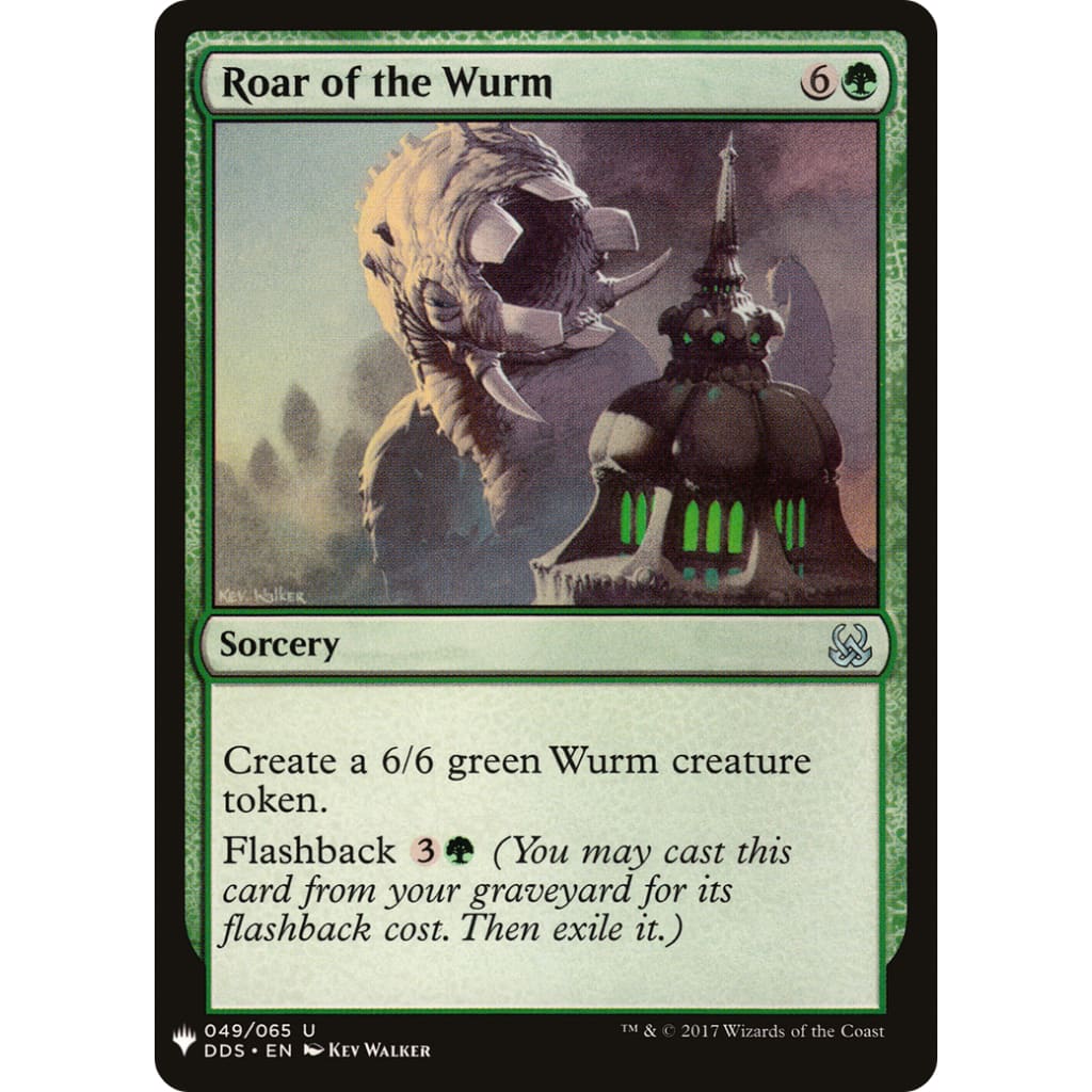 Roar of the Wurm (PLST-DDS-49) - Single