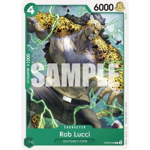 Rob Lucci (038) OP09-038 C Emperors in the New World
