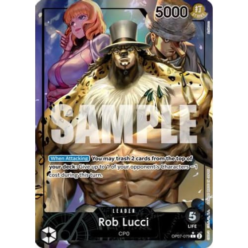 Rob Lucci (079) (Parallel) OP07-079 L 500 Years