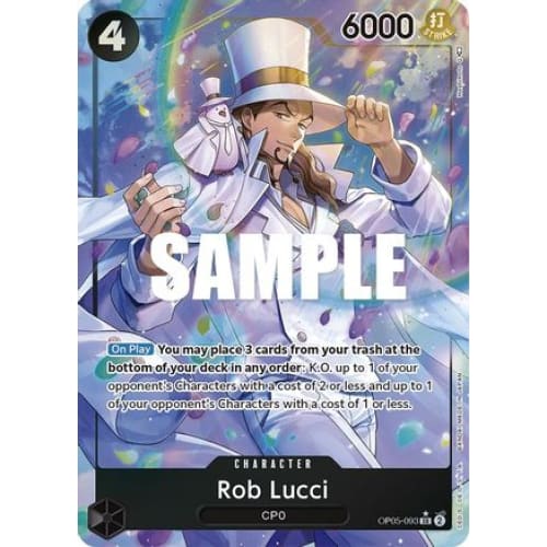 Rob Lucci (093) (Alternate Art) OP05-093 SR Awakening