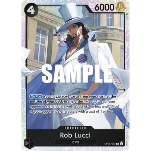 Rob Lucci (093) OP05-093 SR Awakening of the New Era Foil