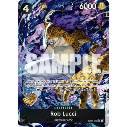 Rob Lucci (Alternate Art) EB04-048 SR Adventure on Kami’s