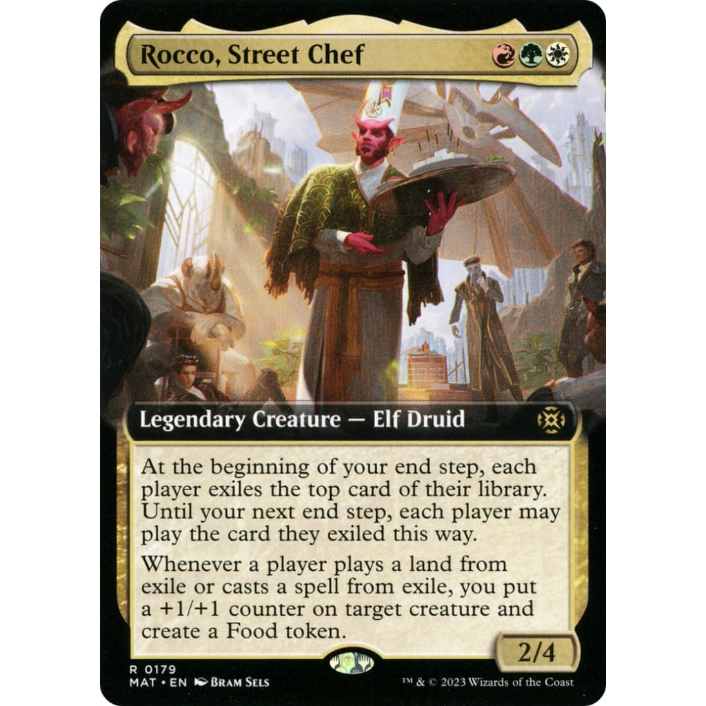 Rocco Street Chef (MAT-179): (Extended Art) Foil - Single