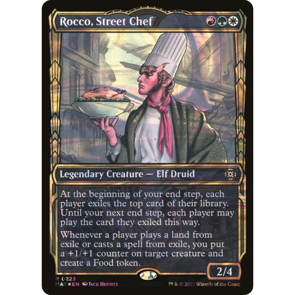 Rocco Street Chef (MAT-223): (Showcase) Foil - Single
