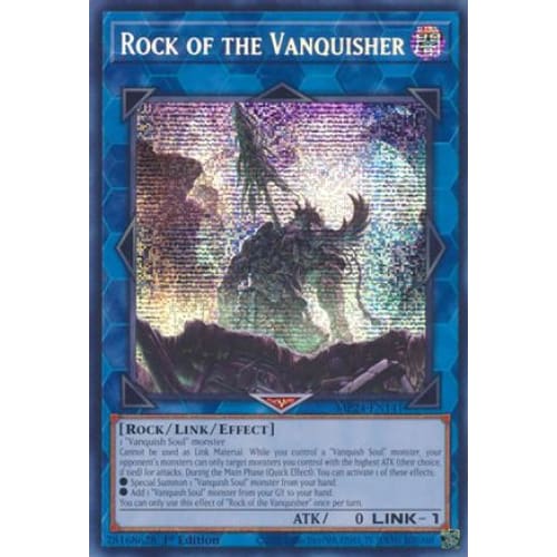 Rock of the Vanquisher - MP24-EN141 Prismatic Secret Rare