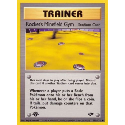Rocket’s Minefield Gym (119) Uncommon Unlimited - Single