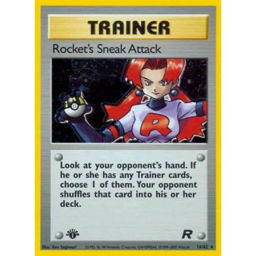 Rocket’s Sneak Attack (016/082) Holo Rare Unlimited