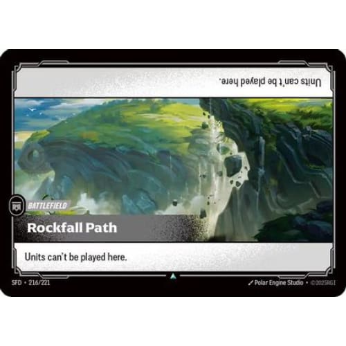 Rockfall Path (216/221) - Spiritforged - Single