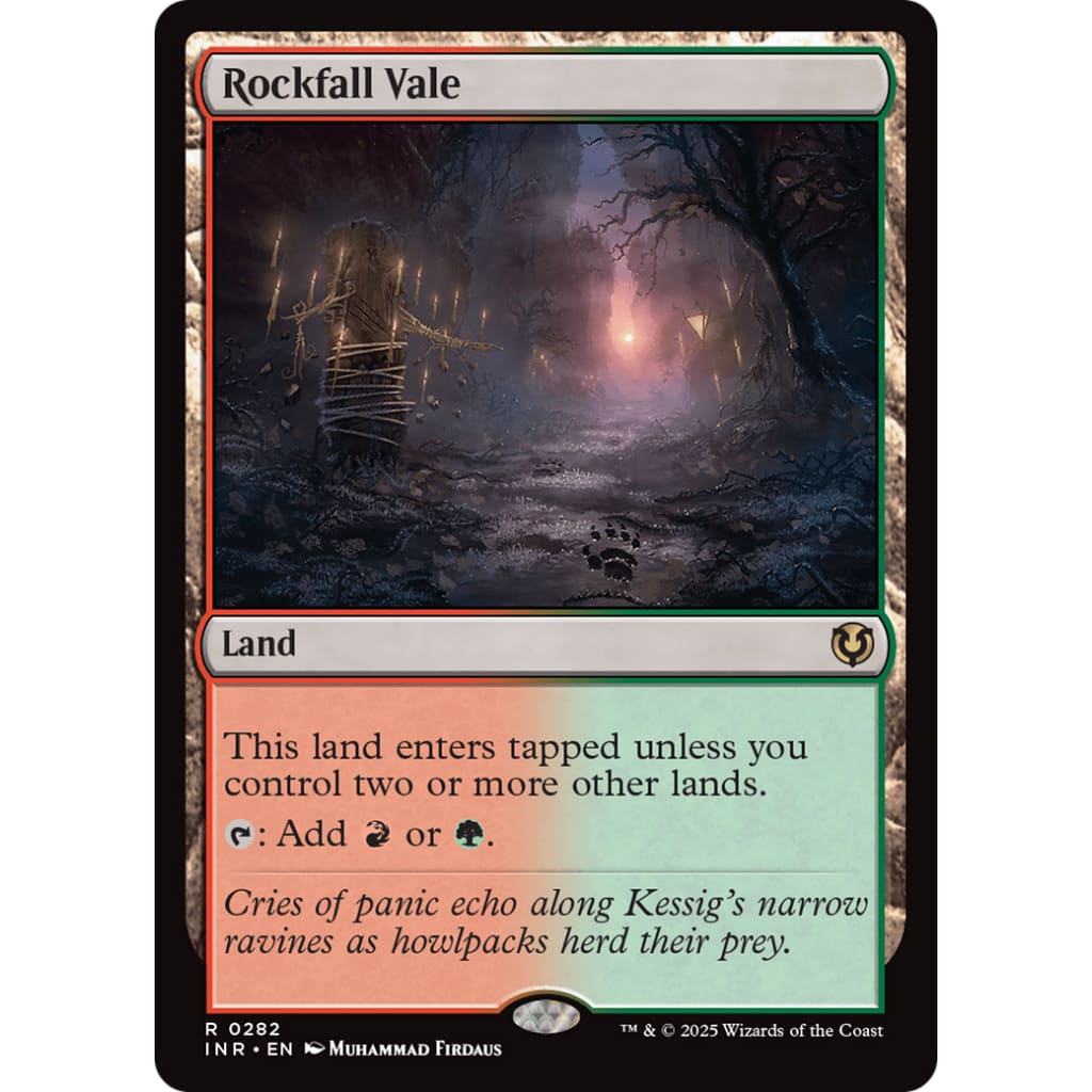 Rockfall Vale (INR-282) Foil - Single
