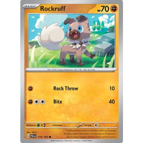 Rockruff (116) Common - Single