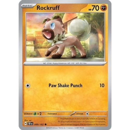 Rockruff (89) Common - Single