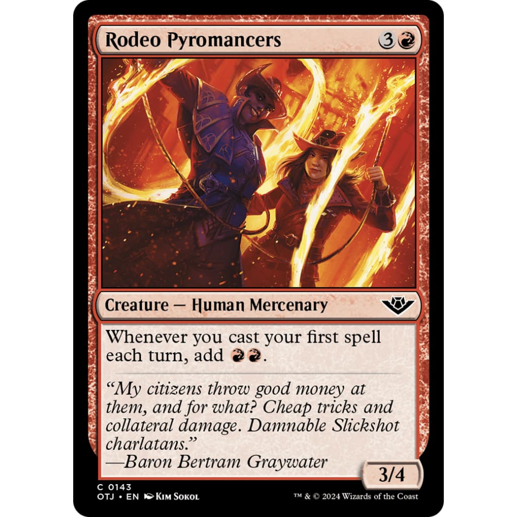 Rodeo Pyromancers (OTJ-143) - Single
