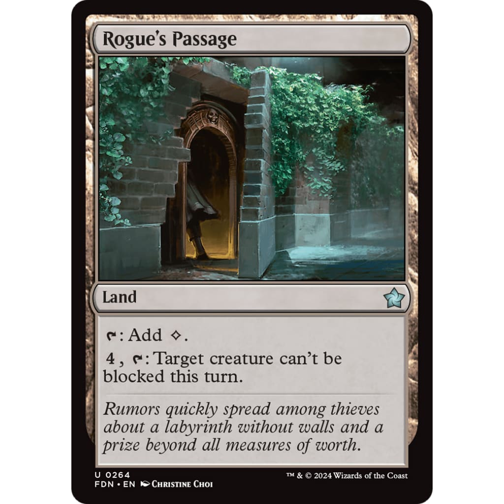 Rogue’s Passage (FDN-264) Foil - Single