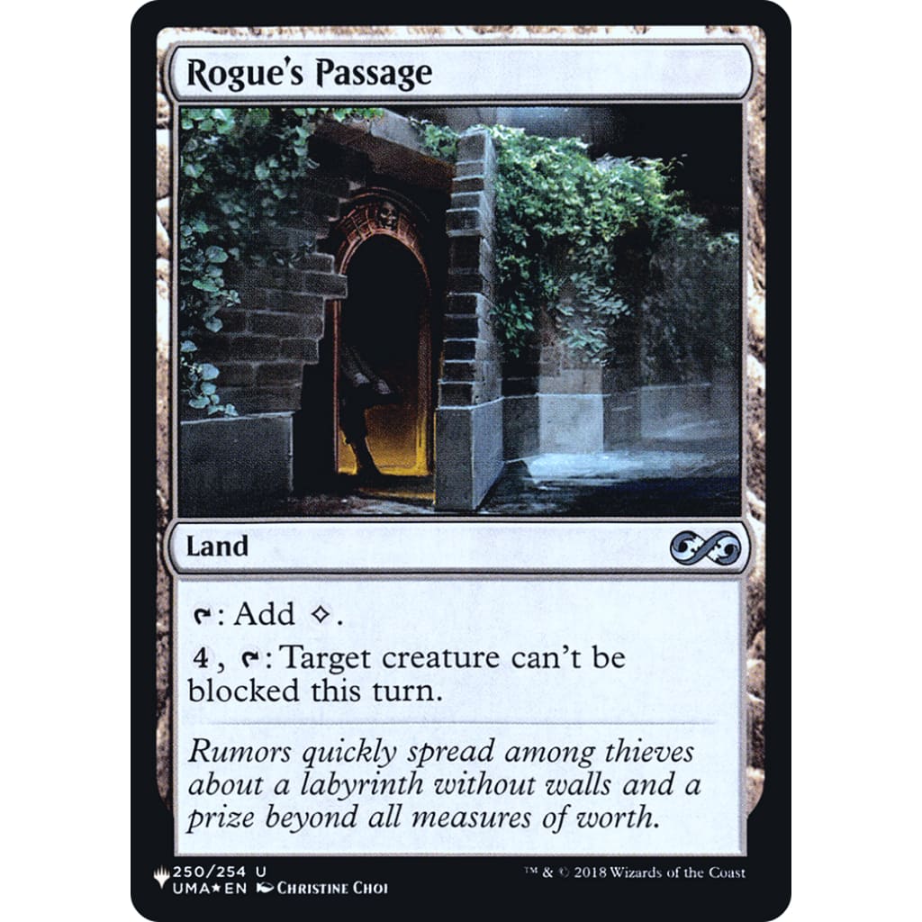 Rogue’s Passage (PLST-UMA-250) Foil - Single