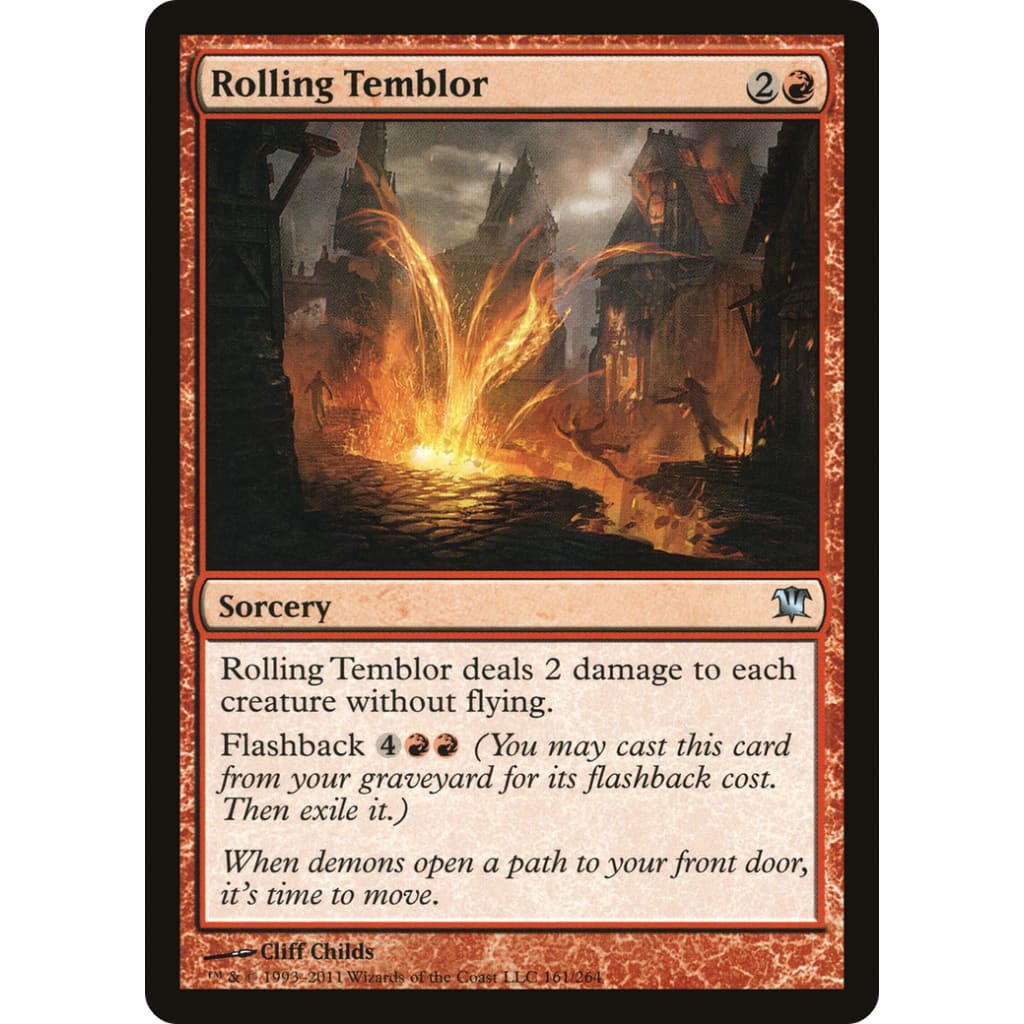Rolling Temblor (ISD-161) - Single