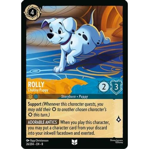 Rolly - Chubby Puppy (26/204) - Reign of Jafar - Single