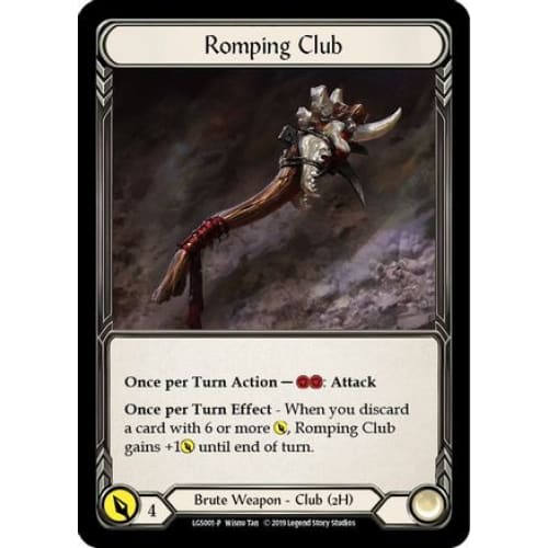 Romping Club (FLESH AND BLOOD: PROMO CARDS) 1st Edition