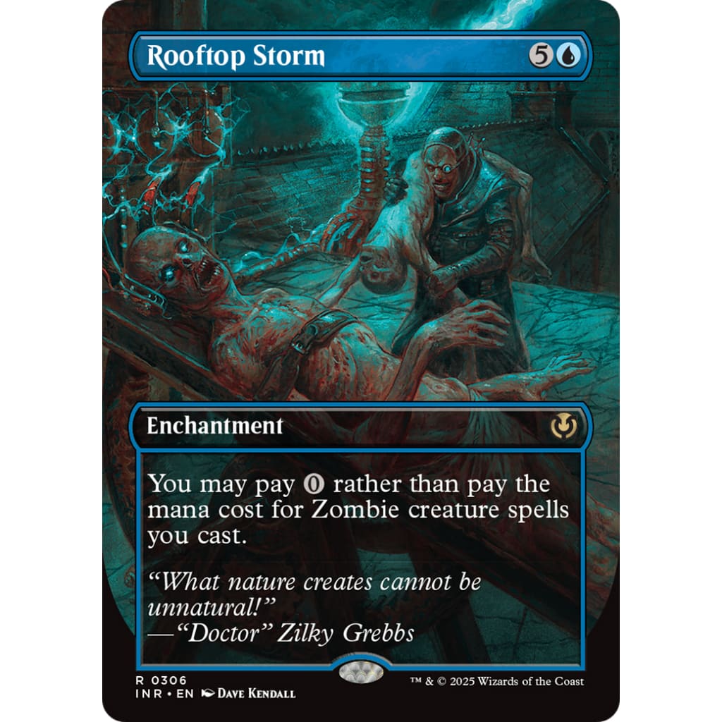 Rooftop Storm (Borderless) (INR-306) Foil - Single